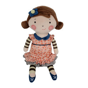 My Petit Collection Claire Elise 16 Inch Soft Stuffed Plush Doll Birthday July 5